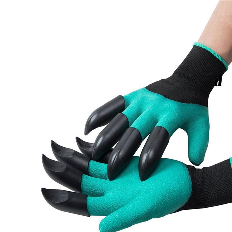 Par de Luvas com 8 Garras CLAWS™ para Jardinagem (Brinde Exclusivo) - SouBic™