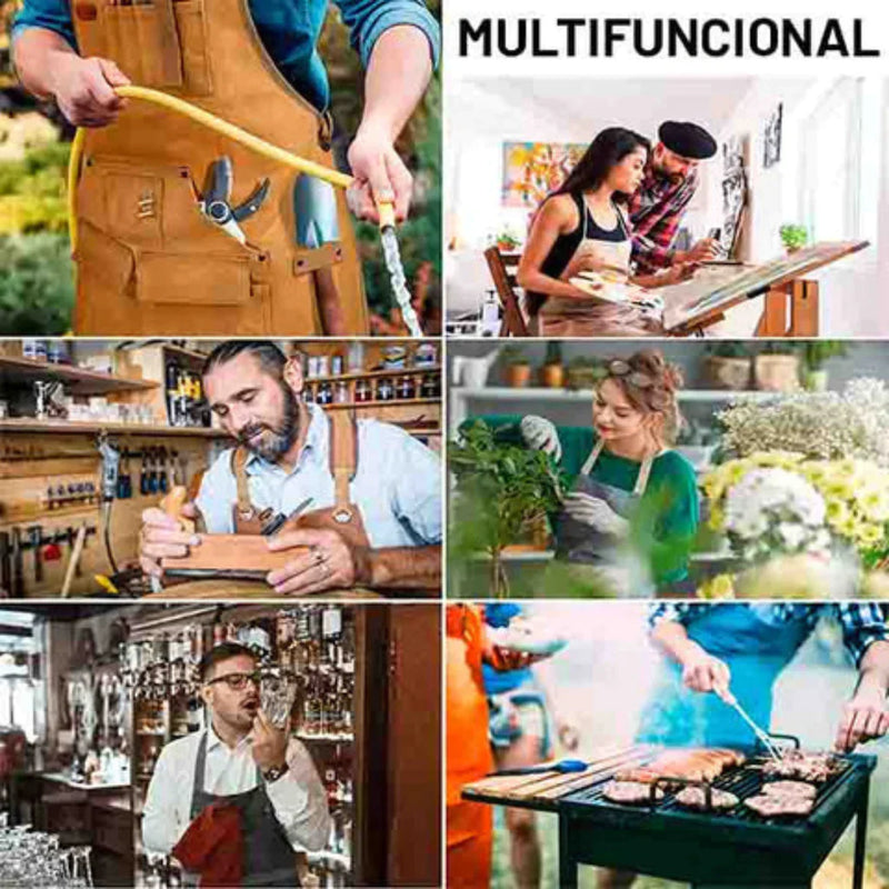 Avental Impermeável Multifuncional - SouBic™