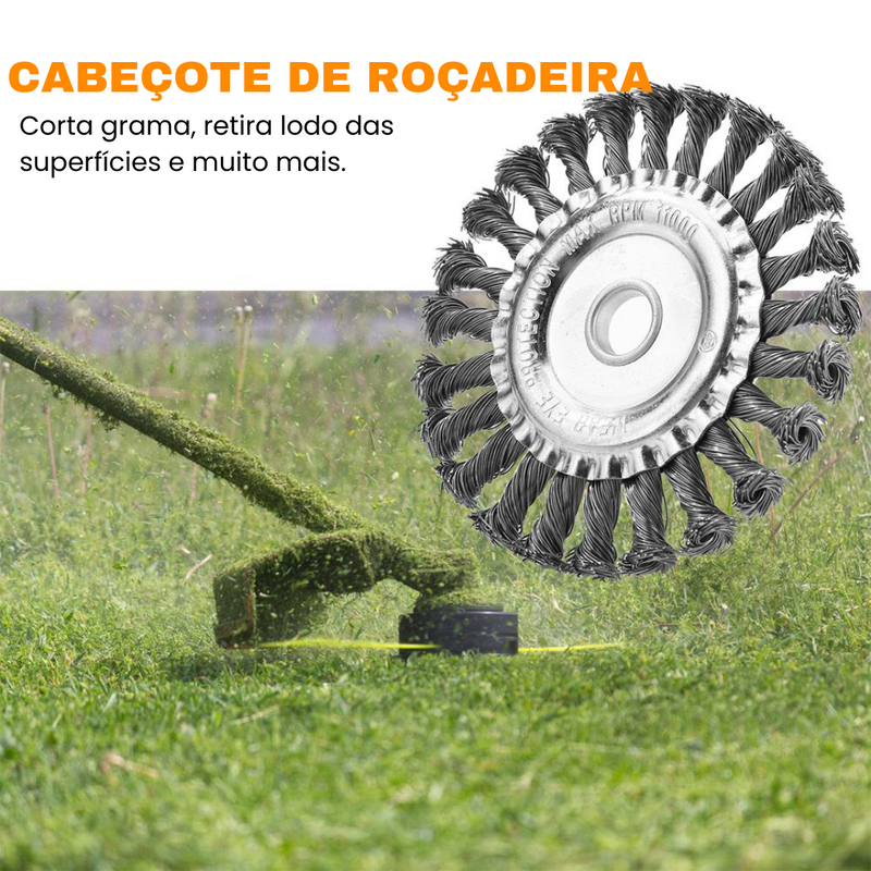 Cabeçote de Aço Para Roçadeira Steel Cut - SouBic™