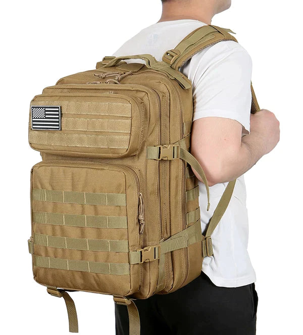 Mochila Tática Militar Combat 50 Litros Unissex - SouBic™